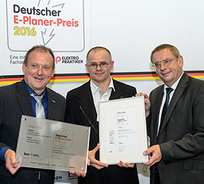 Preisverleihung Deutscher E-Planer Preis