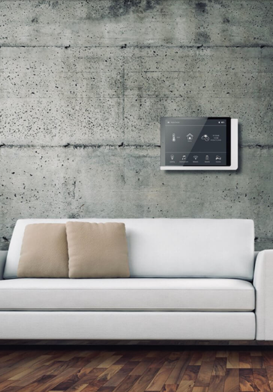 Couch und Smart Home Steuerung - Mit freundlicher Genehmigung von viveroo